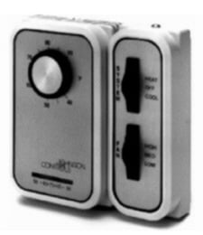 Johnson Controls T46JEA-1C T46 Series Fan Coil Thermostat, Cooling Only, On-Off