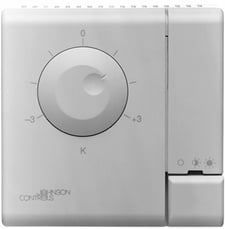 Johnson Controls TE-7000-8002 Room Command Module,Off-White/Grey Base