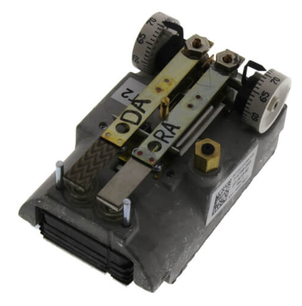 Johnson Controls T-4756-205 Horizontal Mnt Pneumatic Dual Temperature Thermostat