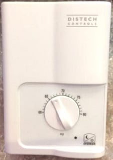 Distech PDIVI-3061E1012 EC-SENSOR-SLO-F Room Sensor With LON Jack