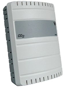 Veris Industries CWVS1XX1 Wall CO2 Carbon Dioxide Sensor, Dual Analog Outputs