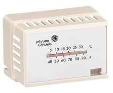 Johnson Controls T-4000-3142 T-4000 Series Covers with Faceplate, F/C Thermometer