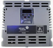 Johnson Controls VFD66CAA-2 Variable Frequency Drive, Fan Speed Ctl 2HP 240V 3PH