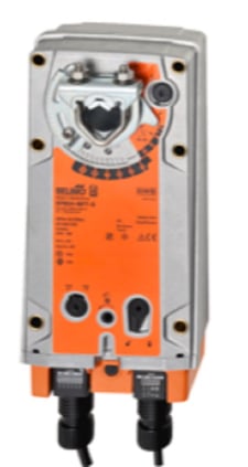Belimo EFX120-S Actuator, 270in-lb 30Nm, Spring Return, AC100-240V / DC100-125V