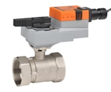 Belimo B217+LRX24-SR Characterized Control Valve (CCV), 3/4", 2-Way, Cv 4.7