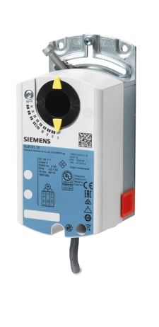 Siemens GLB131.1E Rotary Air Damper Actuator, AC 24 V, 3-position, 10 Nm, 150 s