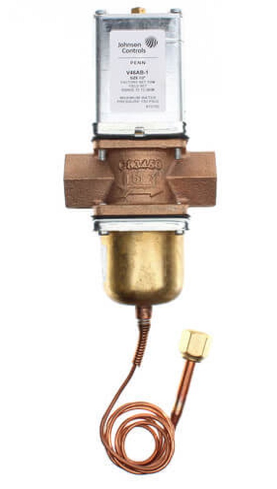 Johnson Controls V46AB-1C 1/2" IPS Pressure Actuated Valve (70-260 PSI)
