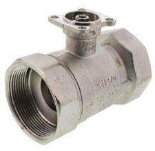 Belimo B250 2-Way Characterized Control Valve, Stainless Steel, 2" NPT Female