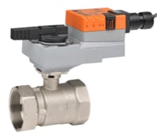 Belimo B209B+LRB24-3 Characterized Control Valve (CCV) w/Actuator, 1/2", 2-Way