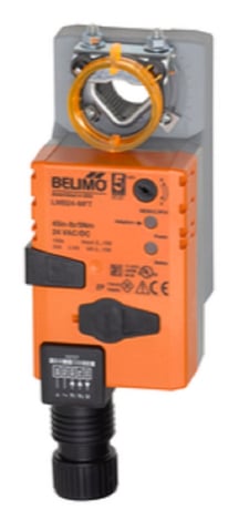 Belimo LMB24-MFT Damper Actuator, 45 in-lb 5 Nm, Non Fail-Safe, 2...10 V