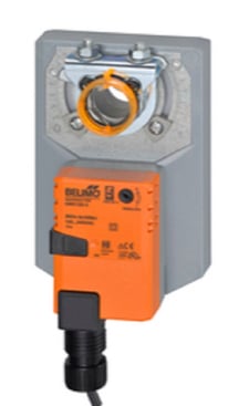 Belimo GMX120-3 Actuator, 360in-lb 40Nm, Non Fail-Safe, AC 100-240 V Floating Pt
