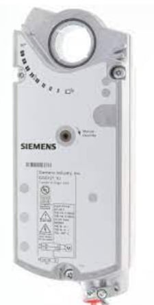 Siemens GGD121.1U/BR Spring Return OpenAir Fire Smoke Damper Actuator, 142 lb-in