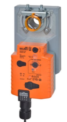Belimo GKB24-MFT Damper Actuator, 360 in-lb 40 Nm, Electronic Fail-Safe, 2..10 V
