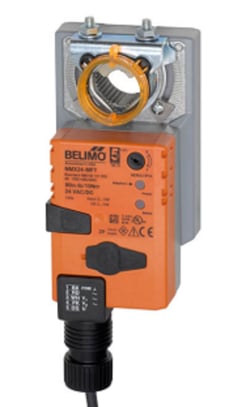Belimo NMB24-MFT Damper Actuator, 90 in-lb 10 Nm, Non Fail-Safe, 2...10 V