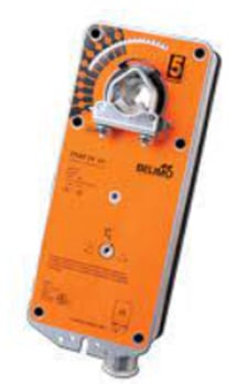 Belimo FSAF24-S Fire & Smoke Actuator, 133 in-lb,Spring Return, 24 VAC/DC,On/Off