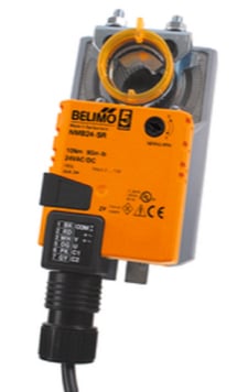 Belimo NMCB24-SR Actuator, 90 in-lb 10 Nm, Non Fail-Safe, 2...10 V, Modulating