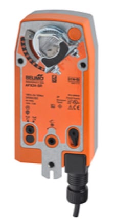 Belimo AFX24-SR Actuator, 180 in-lb 20 Nm, Spring Return, 2...10 V, Modulating