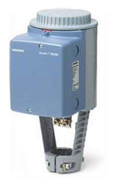 Siemens SKD62 Electrohydraulic Actuator, 1000 N, 20 mm, AC 24 V, Spring Return