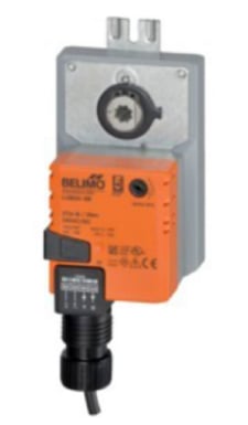 Belimo LUB24-3 Damper Actuator, 27 inlb, Non-Spring Return, 24V, On/Off/Floating