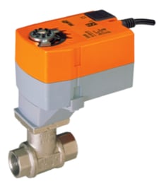 Belimo B208+TFRB24-SR Characterized Control Valve (CCV), 1/2", 2-Way, Cv 0.46