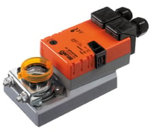 Belimo NM230ASR-TP Rotary Actuator, 10 Nm, AC 100...240 V, 2...10 V, 150 s, IP54