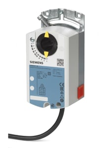 Siemens GDB331.1E Rotary Air Damper Actuator, AC 230 V, 3-Position, 5 Nm, 150 s
