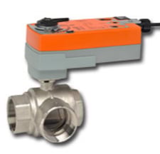 Belimo B348+AFRX24-MFT Characterized Control Valve (CCV), 2", 3-Way, Cv 37