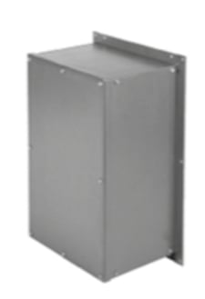 Belimo ZS-100 Galvanized Steel Weather Shield, 13x8x6" [330x203x152 mm] (LxWxH)