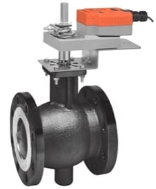 Belimo B6400VB-350+GKX24-MFT-X1 Ball Valve (VB), 4", 2-Way, ANSI Class 150