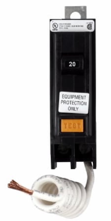 Westinghouse QBGFEP1020 Quicklag Ground Fault Miniature Circuit Breaker 20A