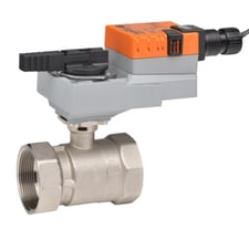 Belimo B223+LRB24-3 2-Way 1" Characterized Control Valve (CCV), Cv 10, 24VAC/DC