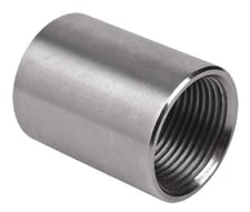 Calbrite S62500CP00 Pipe Conduit Coupling, 2-1/2 in NPS, 316 Stainless Steel