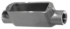 Calbrite S61200CE00 C Style Conduit Body, 1-1/4 in NPT, 316 Stainless Steel