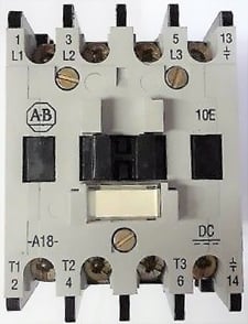 Allen-Bradley Rockwell Automation 100-A18NZ243 Contactor, 3 NO, 18A, 24V DC