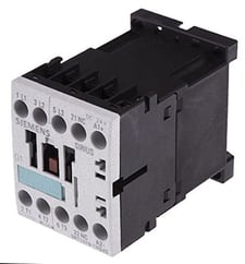 Siemens 3RT1016-1BB42 Contactor, AC-3, 4kW/400V, 1NC, 24VDC, 3-Pole, Size S00