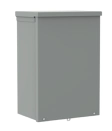 Hoffman A12R126NK 13501 NEMA Type 3R Junction Box, Screw Cover-Hinged Lid