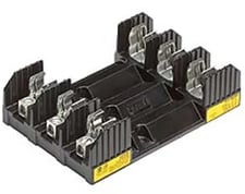 Buss Cooper R60100-3CR Fuse Block, R Fuse UL Class, 100A R60 600V, 3 Pole