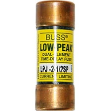 Eaton Cooper Bussmann LPJ-2-1/2SP Time Lag Cylinder Fuse, 2-1/2, Class J, 1 Unit