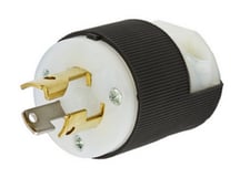 Hubbell HBL4720C Industrial Twist Lock, Plug Locking Device, Male Insulgrip