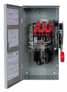 Cutler-Hammer Eaton DH161URKN Safety Switch Heavy Duty 1P 30A 600V 50/60Hz 3R