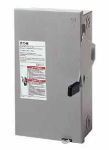 Cutler-Hammer Eaton DG321NGB Safety Switch General Duty 3P 30A 240V 50/60Hz