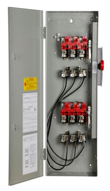 Eaton DT361FGK Heavy Duty Double-Throw Safety Disconnect Switch, 30 A, NEMA 1
