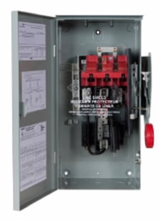 Cutler-Hammer Eaton DH161NRK Safety Switch Heavy Duty 1P 30A 600V NEMA 3R