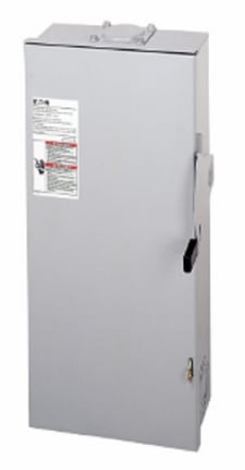 Cutler-Hammer Eaton DG223NRB Safety Switch General Duty 2P 100A 240V 50/60Hz