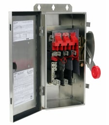 Eaton DH361NWK Single-Throw Safety Disconnect Switch, 30A, NEMA 4X, 304 SS