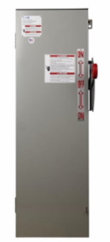 Cutler-Hammer Eaton DT322FRK Safety Switch Double Throw 3P 60A 240V Fusible 3R