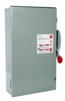 Cutler-Hammer Eaton DG324URK Safety Switch General Duty 3P 200A 240V Non Fusible