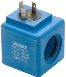 Vickers 02-101726 Standard Performance Type U Solenoid Coil, 120 VAC