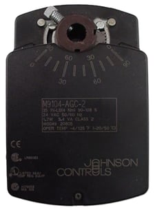 Johnson Controls M9104-AGC-2 Electric Motor Actuator, 35 in-lb 4Nm, 90-108s