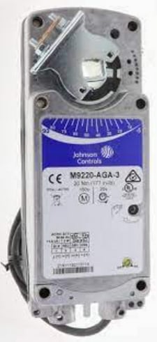 Johnson Controls M9220-AGA-3 Electric Actuator, Spring-Return, Torque In Lbs 177